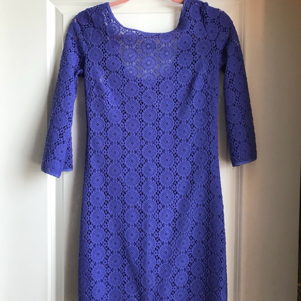 Lilly Pulitzer lace shift dress size small